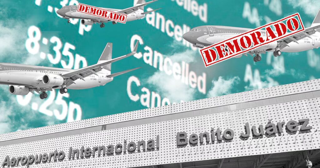 CDMX: Vuelos cancelados y demorados del 29 de noviembre
