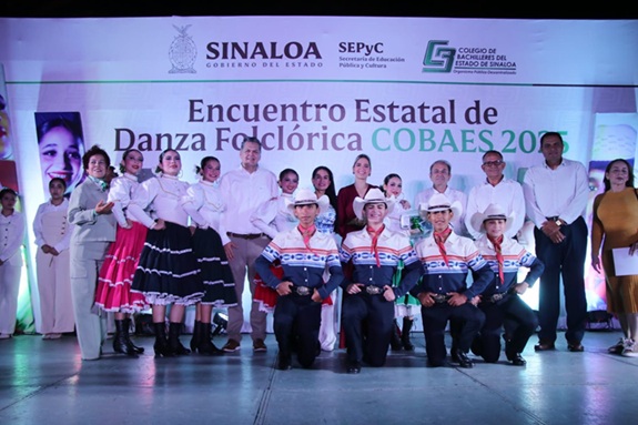 El ritmo de la juventud: COBAES organiza su Encuentro Estatal de Danza Folclórica 2025 en Mazatlán