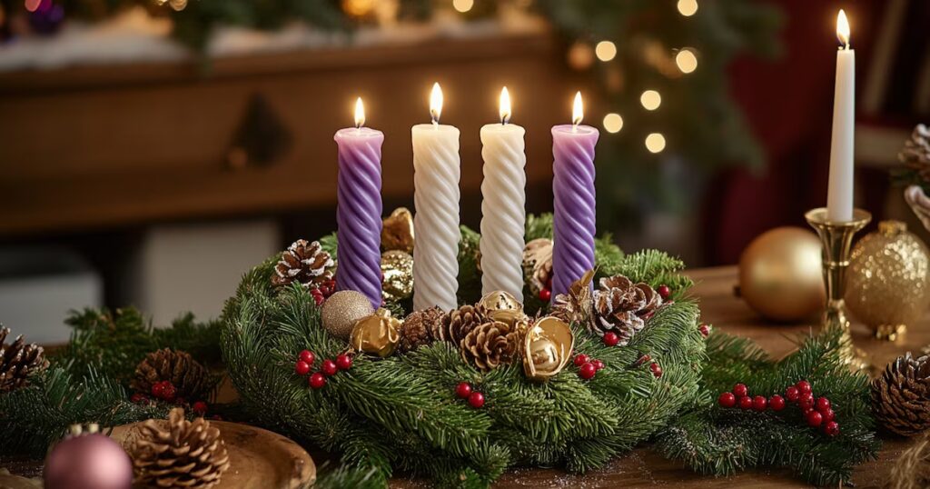 El significado de la corona de Adviento en la tradición navideña