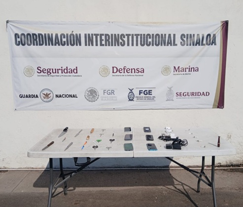 Inspección inesperada en el Penal de Aguaruto resulta en importantes aseguramientos