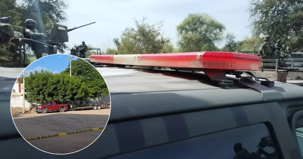 Atacan a balazos una camioneta de lujo con remolque en la colonia Emiliano Zapata de Culiacán