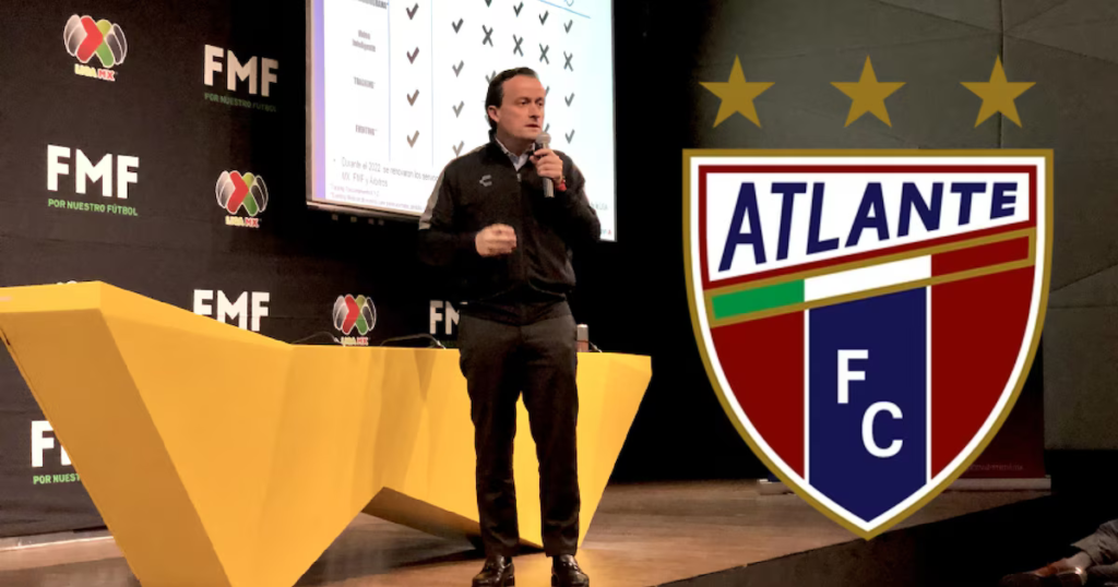 Atlante vuelve a la Liga MX tras adquirir al Mazatlán FC; Mikel Arriola confirma la afiliación