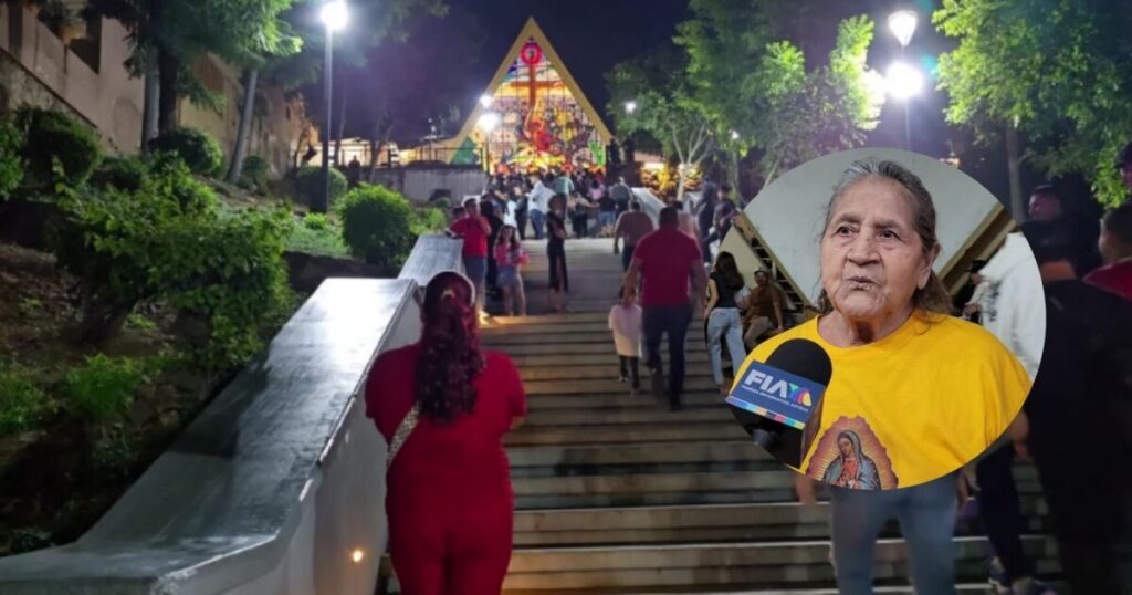 Celebración del Día de la Virgen de Guadalupe en Culiacán: devotos realizan sus mandas en La Lomita