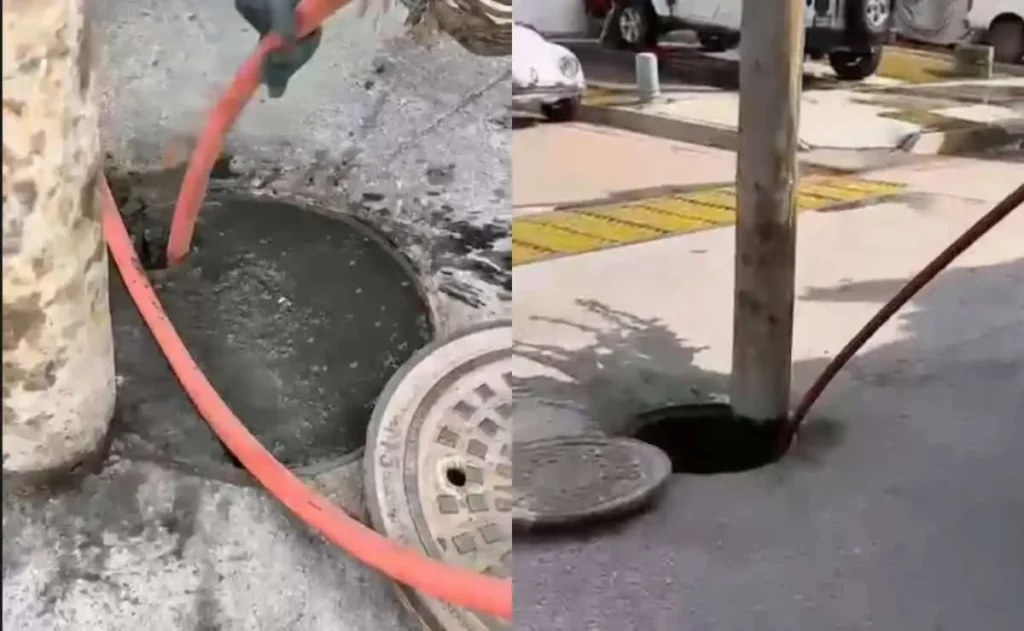 Colapso de drenaje en Los Mochis por toallitas húmedas; intervención de emergencia de JAPAMA