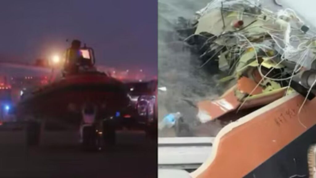 Descubren la identidad de los pasajeros del avión de la Marina que se estrelló en Galveston