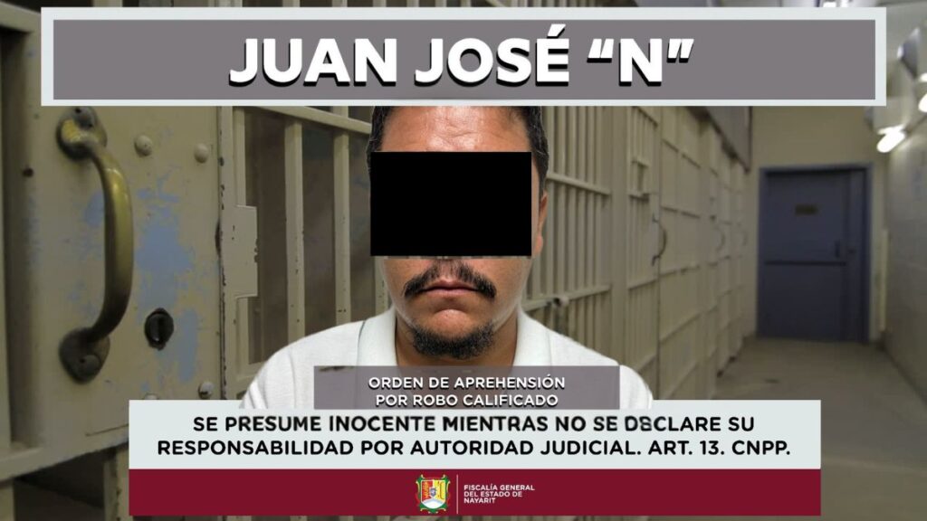 Detienen en Bahía de Banderas a sospechoso de robo calificado