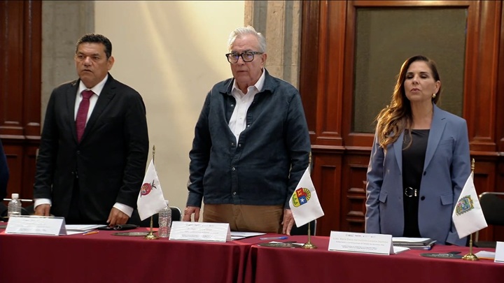 El Gobernador Rocha Moya participa en las Sesiones del Consejo Nacional de Seguridad Pública y Protección Civil