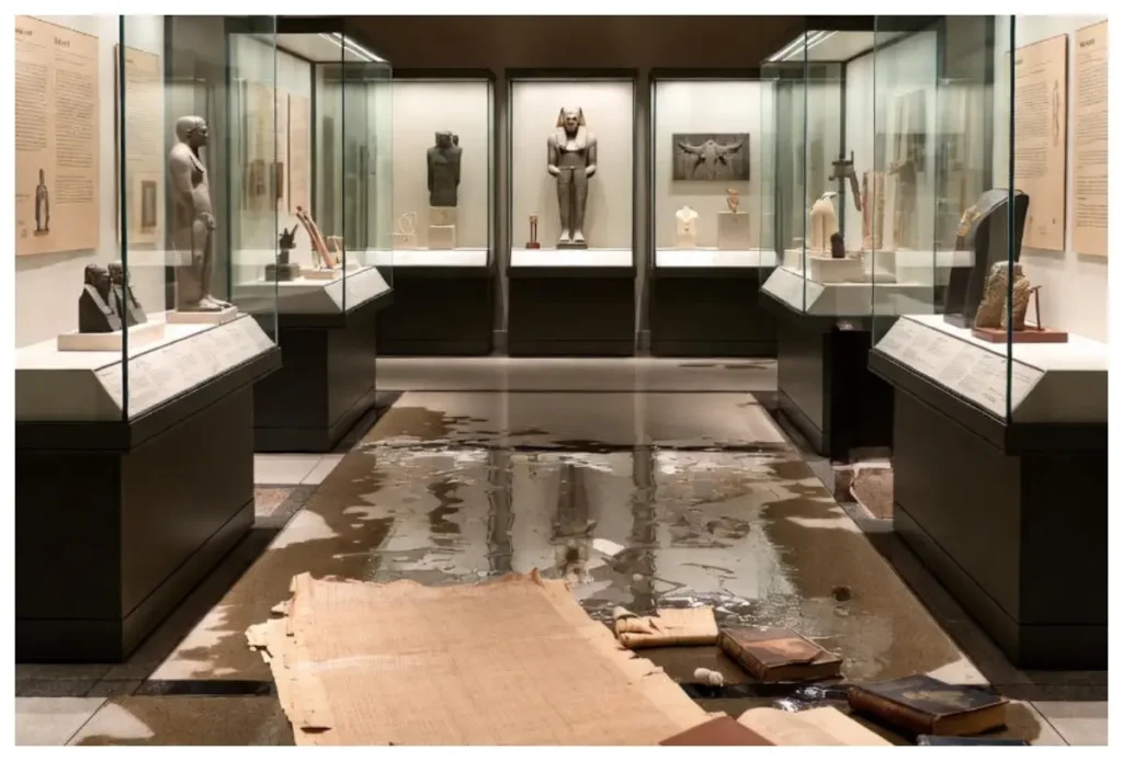 El Louvre en Francia se inunda y cientos de obras de arte resultan dañadas