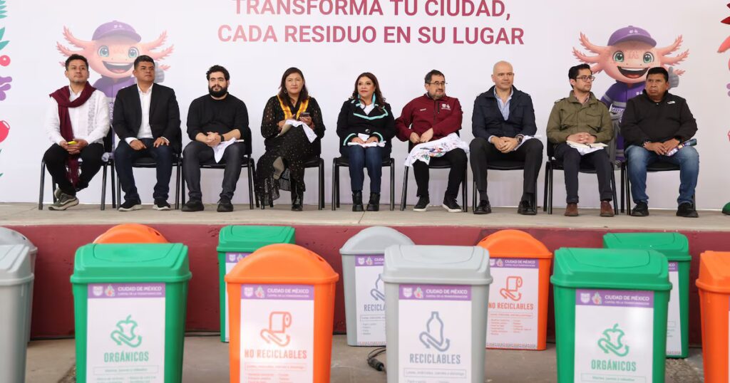 El gobierno de la Ciudad de México se propone reciclar el 50% de los desechos para 2030