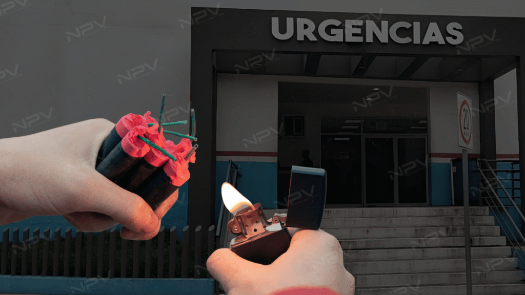 Explosión pirotécnica provoca amputación de dedos en un hombre y una niña