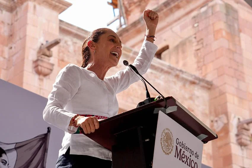 Forbes reconoce nuevamente a Claudia Sheinbaum como una de las 5 mujeres más poderosas del mundo.