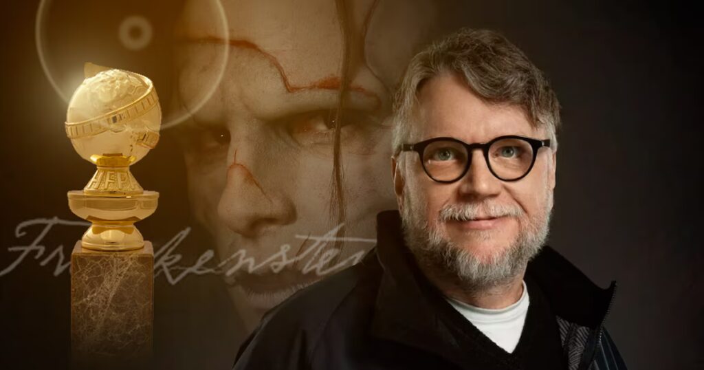 Guillermo del Toro y la nueva versión de Frankenstein se postulan para los Globos de Oro 2026
