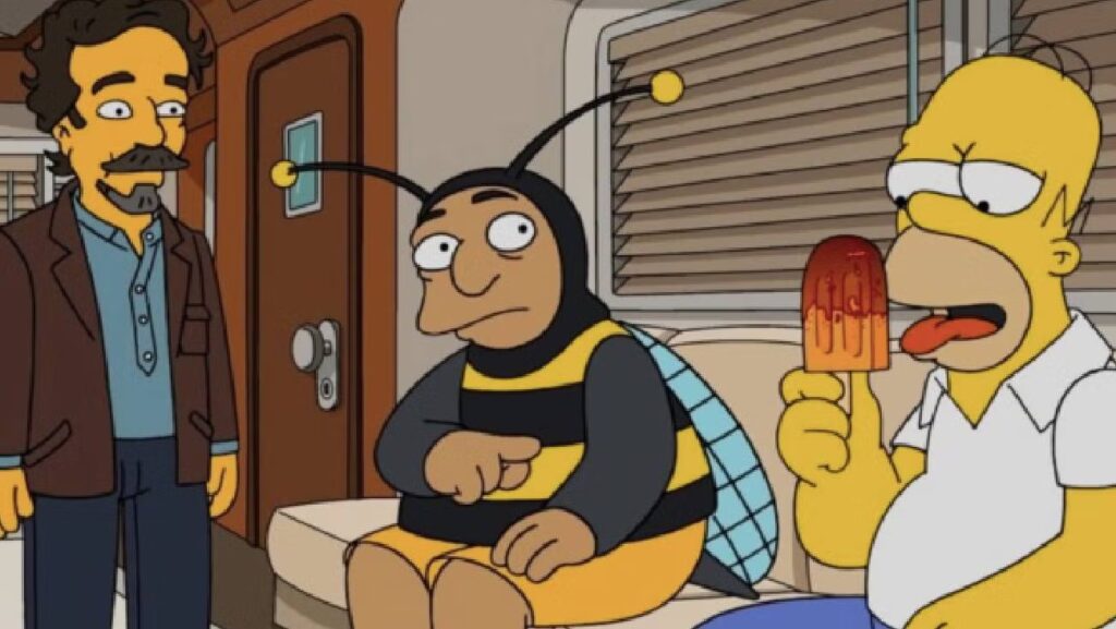 Iñárritu, Homero y Humberto Vélez hacen su aparición en Los Simpson en México