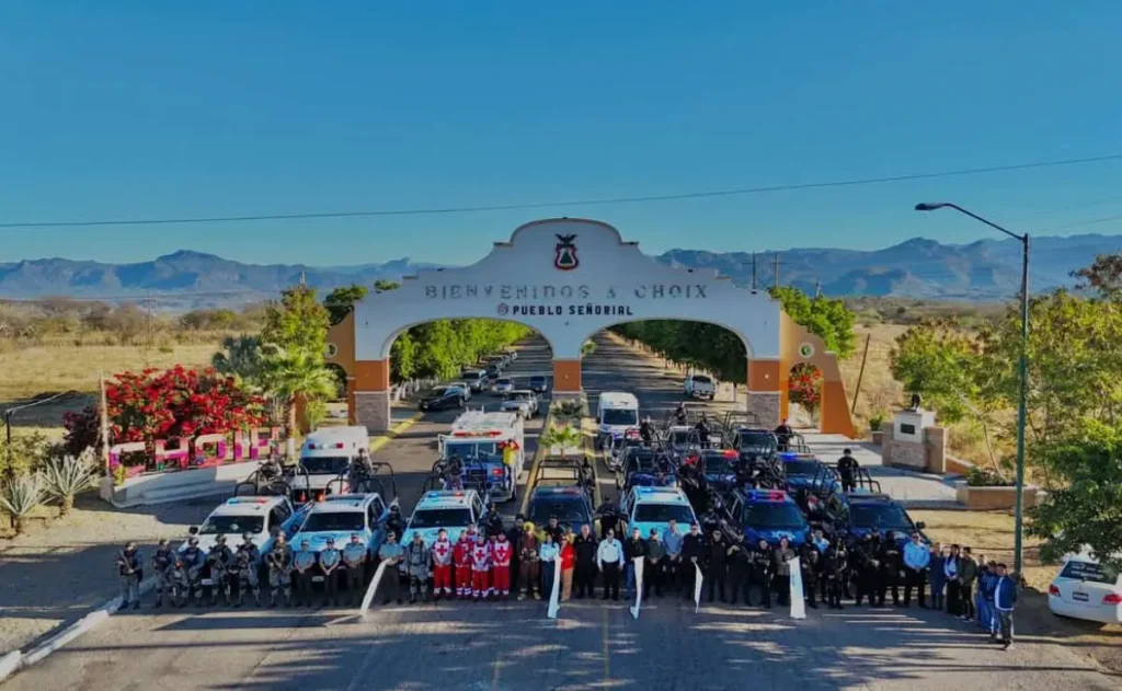 Inicia el Operativo Guadalupe-Reyes en Choix para fortalecer la seguridad durante la temporada navideña.