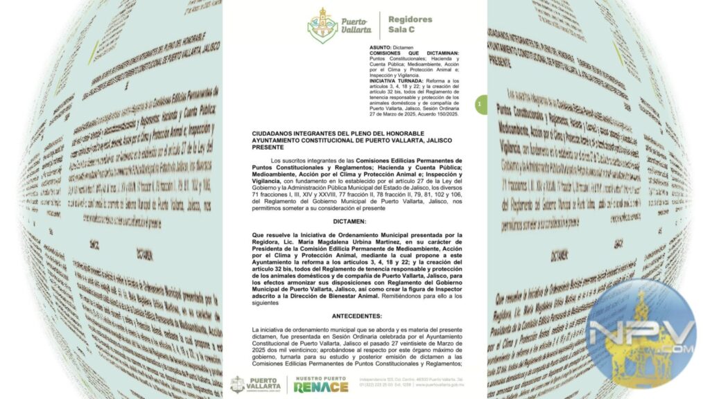 Iniciativa para promover la tenencia responsable de mascotas y asignar un inspector al bienestar animal