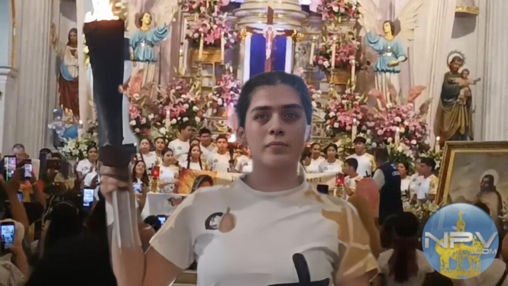 La Antorcha Juvenil Guadalupana hace su llegada a Puerto Vallarta