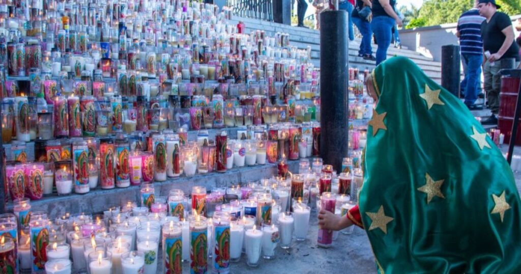 La Lomita atrae a 35 mil visitantes en el Día de la Virgen de Guadalupe