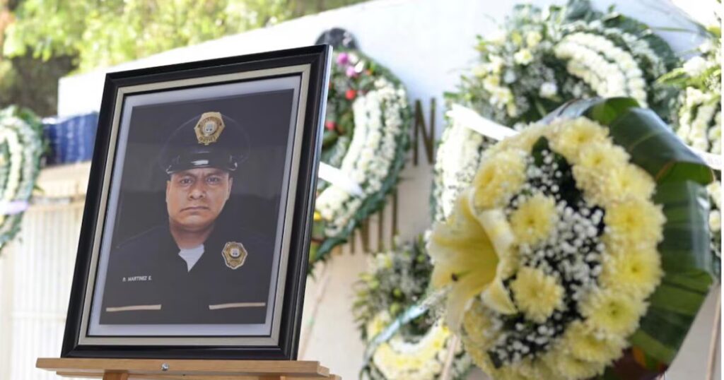 La SSC recuerda a Román Martínez, el policía que perdió la vida al detener un robo en la alcaldía Álvaro Obregón de la CDMX