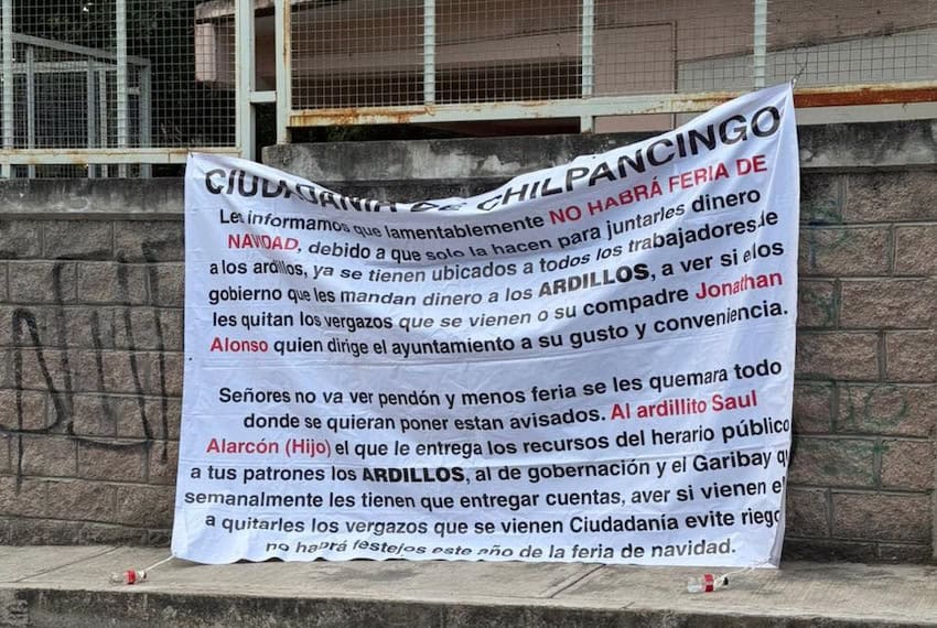 La feria navideña más antigua de México podría cancelarse por la violencia de las pandillas en Guerrero