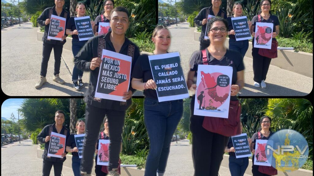 La marcha de la generación Z en Puerto Vallarta no logró el impacto esperado
