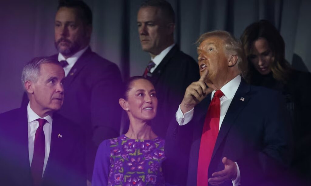 Líderes de México, EE. UU. y Canadá se reúnen a puerta cerrada tras el sorteo del Mundial 2026