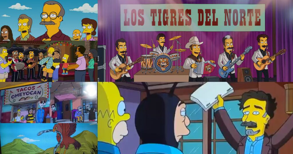 Los Simpson celebran la cultura mexicana en su más reciente episodio: Humberto Vélez, Pedro Infante, Iñárritu y otros homenajeados