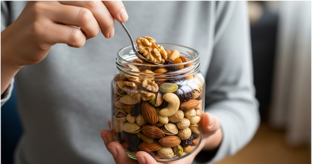 Los peligros de consumir en exceso almendras, pasas, nueces y otros frutos secos