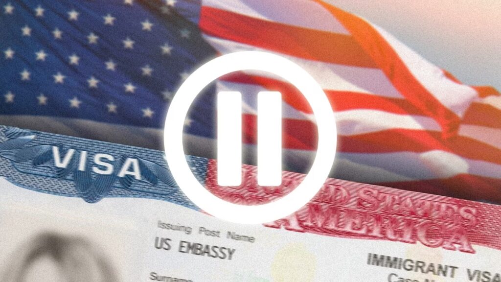 Los trámites de visa para Estados Unidos se pausarán temporalmente por las festividades de fin de año.