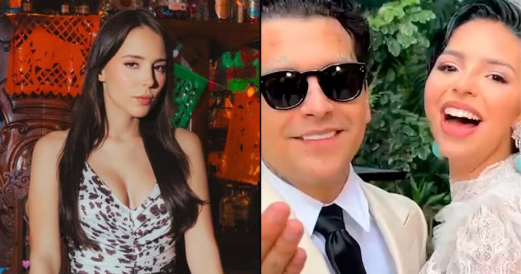 Majo Aguilar afirma no tener información sobre la boda religiosa de Ángela Aguilar y Christian Nodal