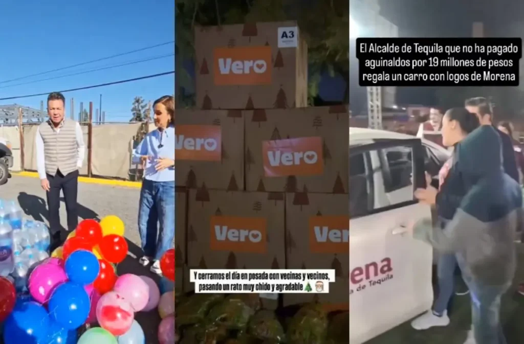 Navidad y logotipos: la caridad política que se muestra y se rentabiliza.