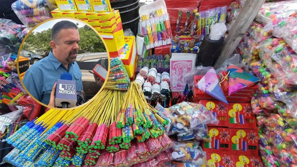 Protección Civil asegura hasta 15 kilos de pirotecnia diario en Mazatlán