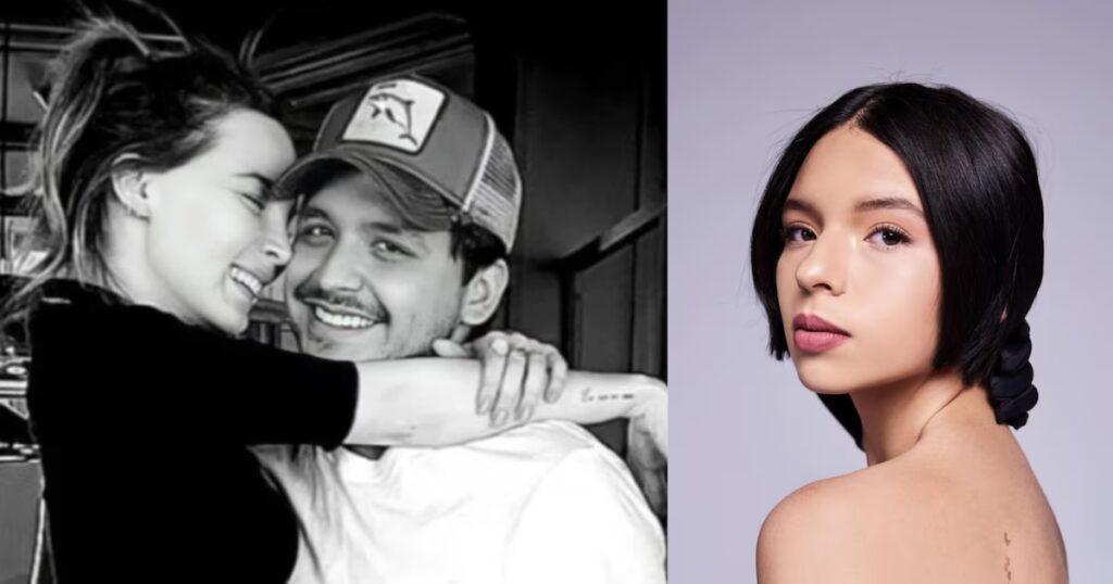 Resurge el video de Christian Nodal interpretando una canción para Belinda ante Ángela Aguilar