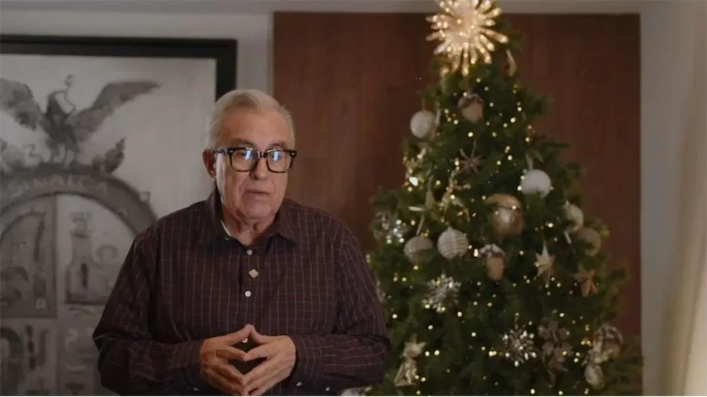 Rocha Moya envía un mensaje esperanzador a las familias de Sinaloa esta Navidad