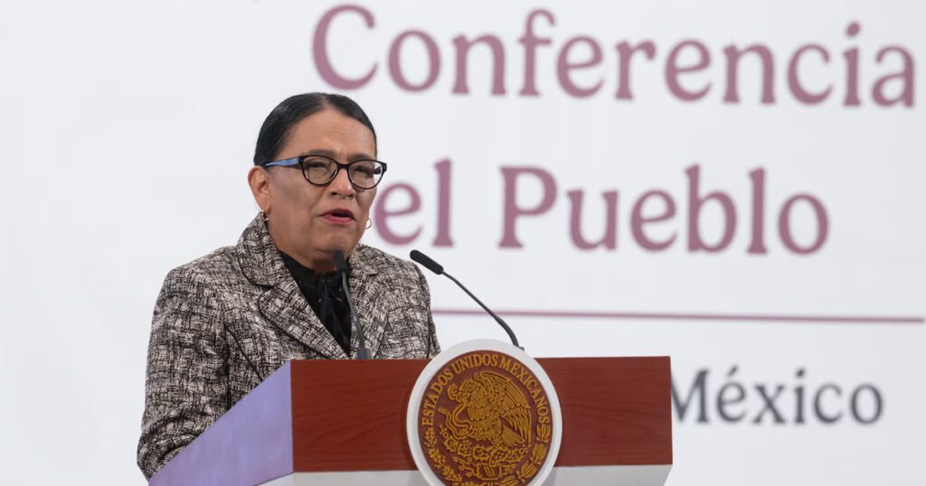Rosa Icela Rodríguez urge al gobierno de CDMX a revisar leyes de construcción para proteger los mantos acuíferos