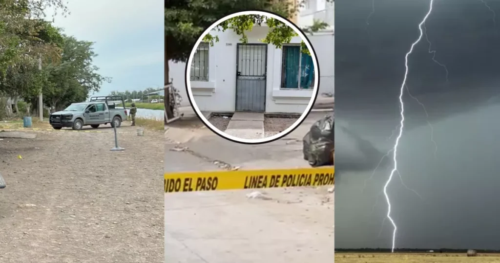 Se anuncian lluvias para el jueves; un hombre es asesinado en El Diez y más... Noticias destacadas de hoy en Sinaloa
