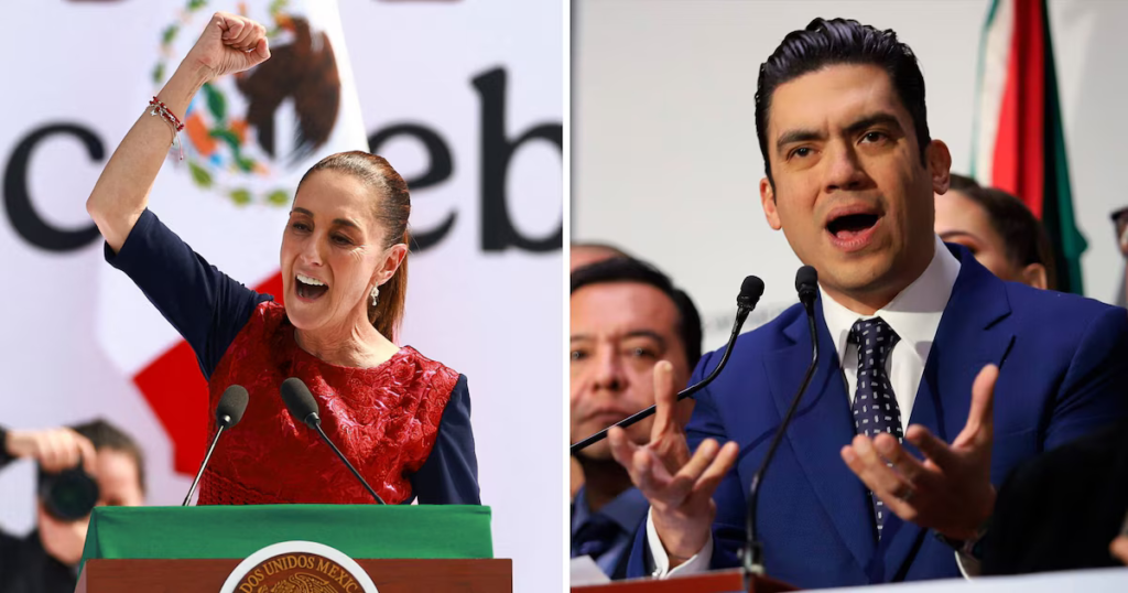 Sheinbaum conmemora 7 años de la 4T mientras el PAN pone en duda la seguridad en Michoacán y PRI y MC guardan silencio