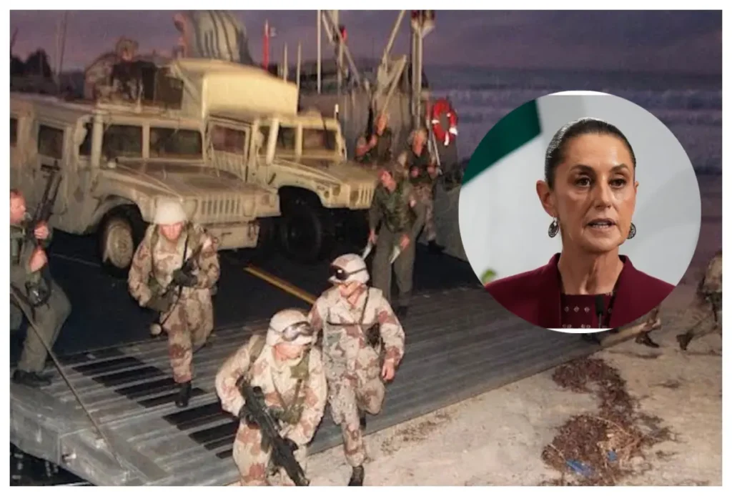 Sheinbaum pide al Senado el apoyo de fuerzas especiales de la Marina de EE. UU. para capacitar a militares mexicanos