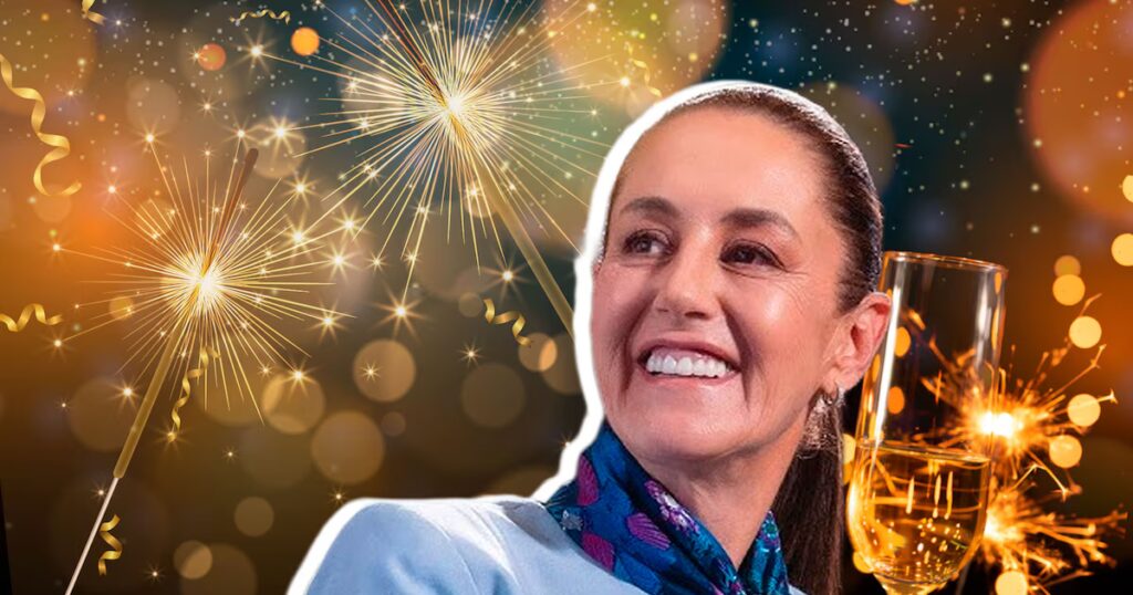 Sheinbaum pospone su conferencia matutina por dos días para celebrar el Año Nuevo: así recibirá el 2026.