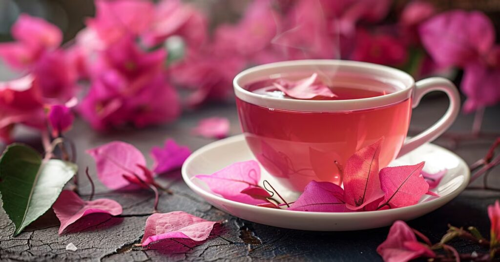 Té de bugambilia y jengibre: un poderoso aliado contra la tos y la inflamación