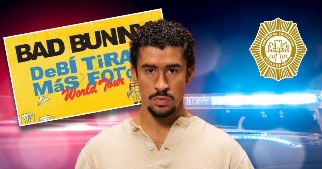 Tres detenidos por un supuesto robo de celulares durante el concierto de Bad Bunny