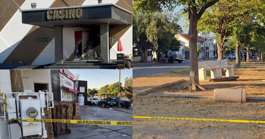 Últimas noticias en Sinaloa: mujer asesinada en Culiacán, ataque a un casino con disparos y fuego, y otros sucesos destacados.