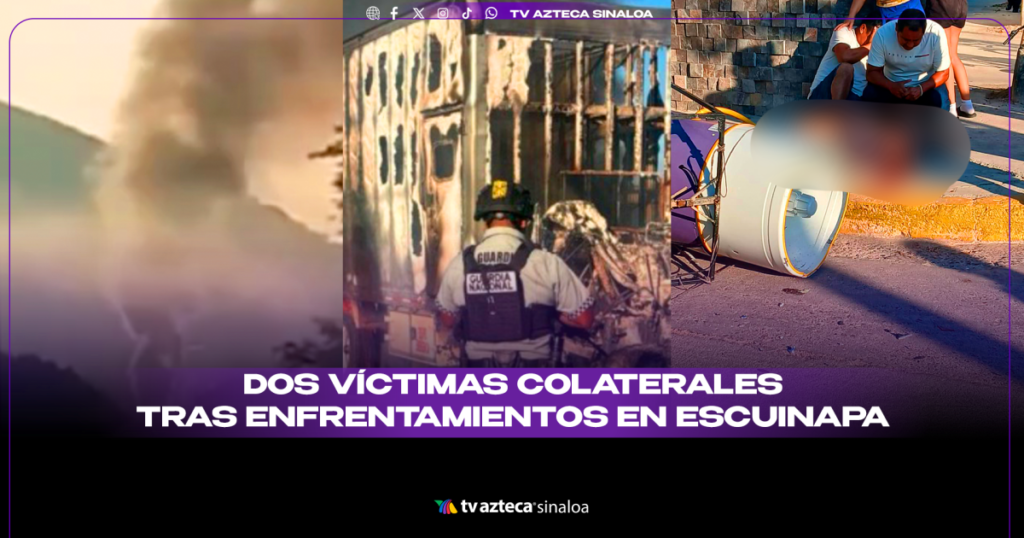 VIDEO| Enfrentamiento en Escuinapa provoca la muerte de dos inocentes