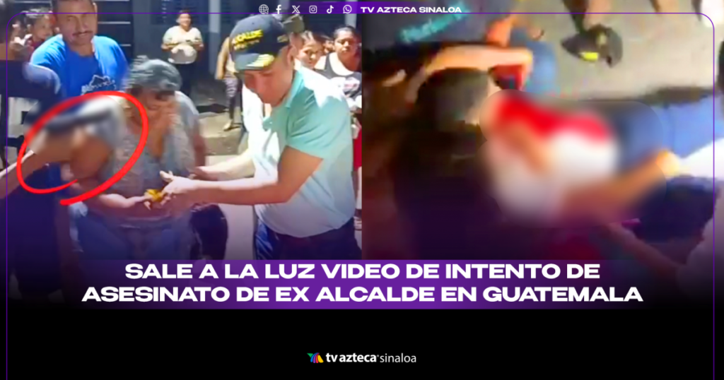 VIDEO| ¡Intento de asesinato fallido y grabado! Así ocurrió el primer ataque contra un exalcalde de Guatemala