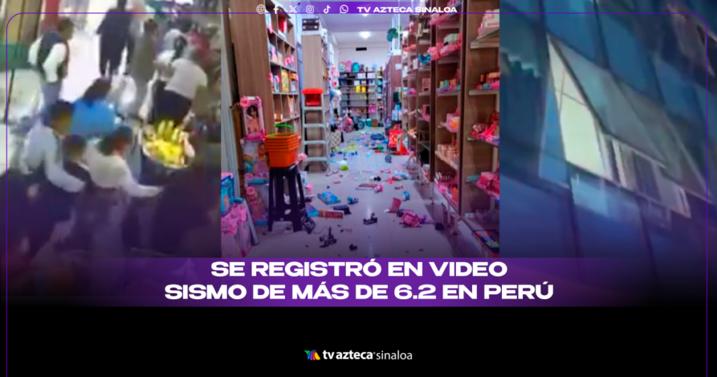 VIDEO| ¡Terremoto de 6.2! Así se sintió la sacudida en la costa de Perú