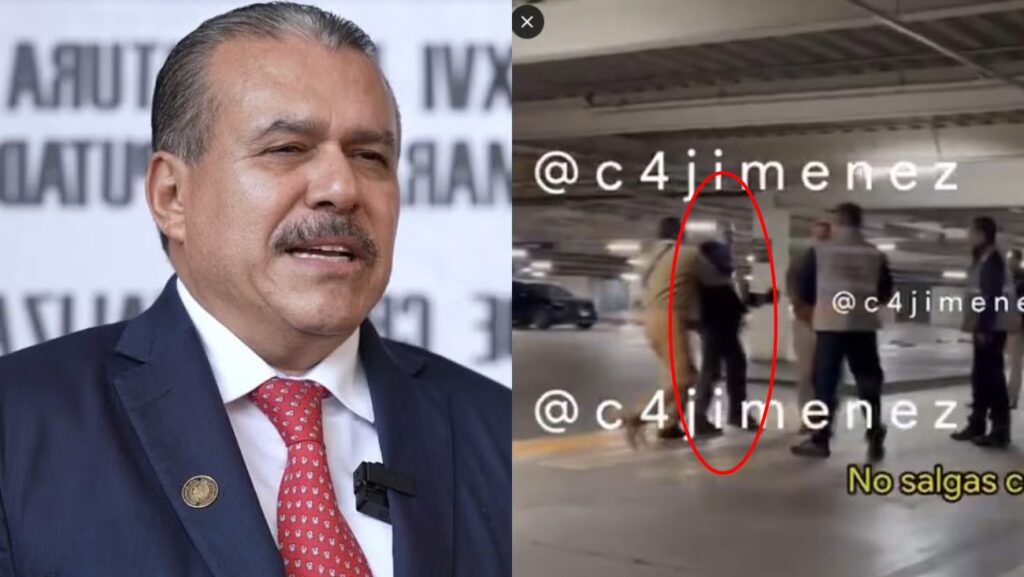 VIDEOS: Diputado del PT enfrenta críticas tras vandalismo en plaza de Metepec