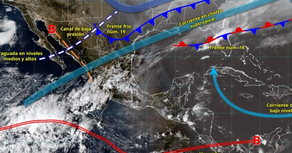 ¡El frente frío 19 se aproxima! Descubre la fecha de su llegada y su impacto en Sinaloa.