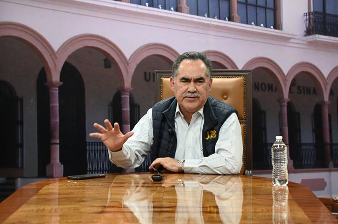 La UAS concluye un desafiante año financiero con apoyo del Gobierno estatal y anticipa ajustes para mejorar su situación, afirma el rector Jesús Madueña.