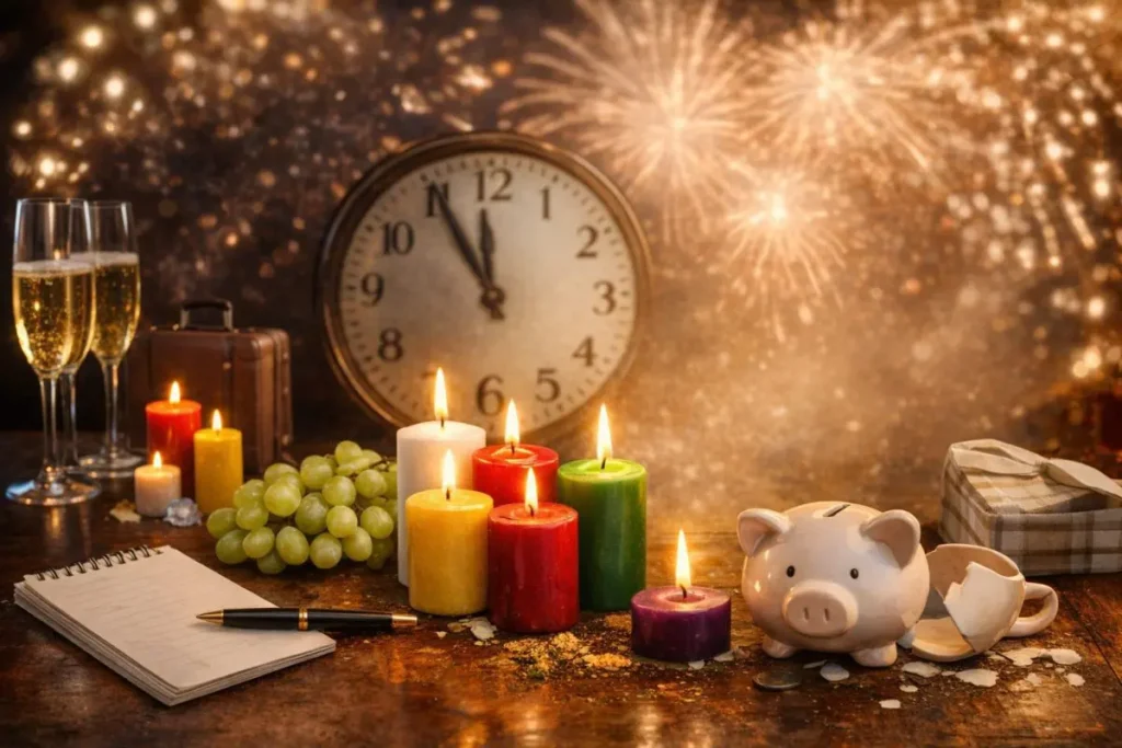 Lo que debes hacer y lo que es mejor evitar en Año Nuevo según las tradiciones populares