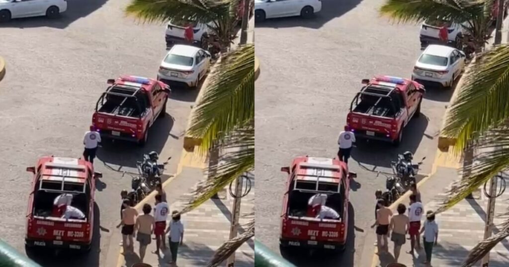 Rescatan a bañista con síntomas de infarto durante la celebración de Año Nuevo