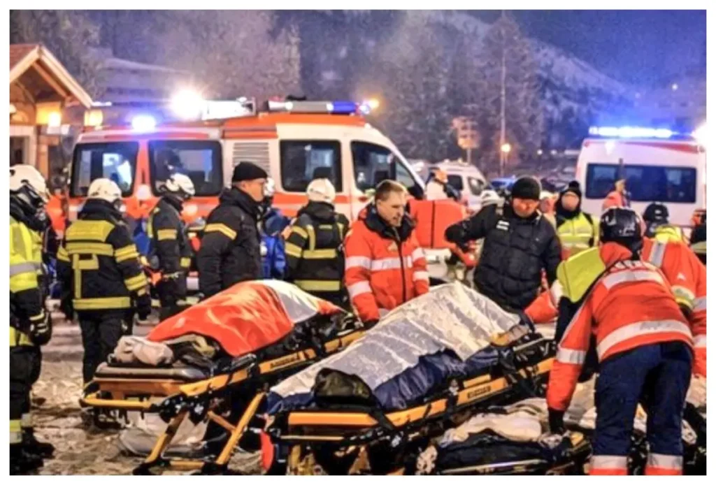 Tragedia en bar suizo: decenas de muertos y más de 100 heridos en incendio durante celebraciones de Año Nuevo